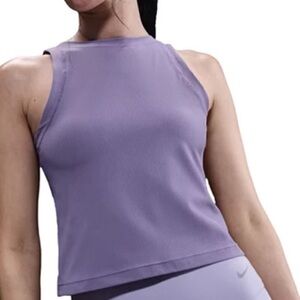NWT Nike Women's Zenvy Rib Dri-FIT Tank Top. Size XL.